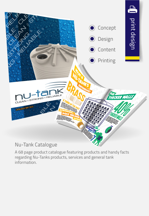 APAP Events Event Management and Graphic Design Rockhampton Nu-Tank Catalogue