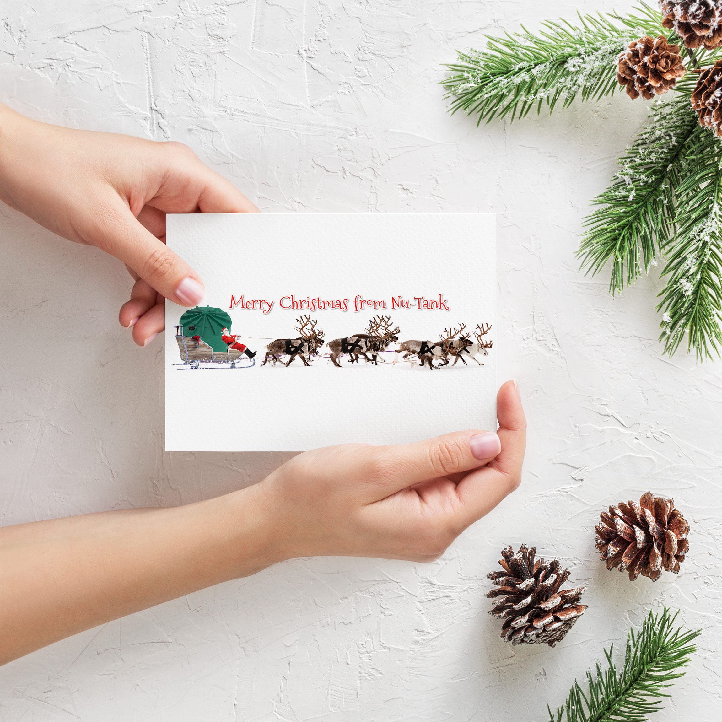 APAP Events Event Management and Graphic Design Rockhampton Nu-Tank Christmas Card Design