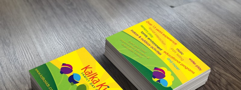 APAP Events Event Management and Graphic Design Rockhampton Kalka Kids Business Cards